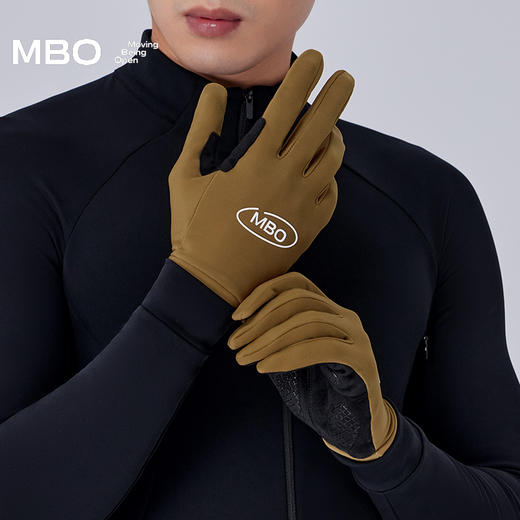 MBO进阶保暖缓震手套 新款秋冬抓绒长指 男女骑行手套AG360  (经销商专拍链接，非经销商拍单不发货) 商品图3