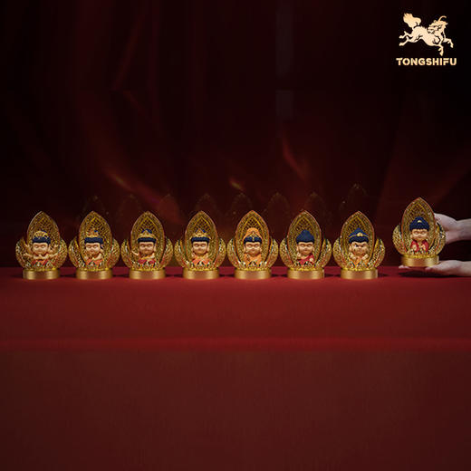 铜师傅《佛光本命佛》阿弥陀佛千手观音普贤菩萨大日如来铜摆件 商品图11