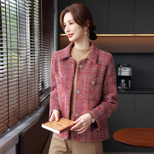 FW 6021外套洋气小香风上衣开衫 商品图3