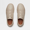 ZEGNA 杰尼亚 男士鹿皮 Triple Stitch™ 休闲运动鞋 卡其色 LHCVO S4667Z DIN 商品缩略图1