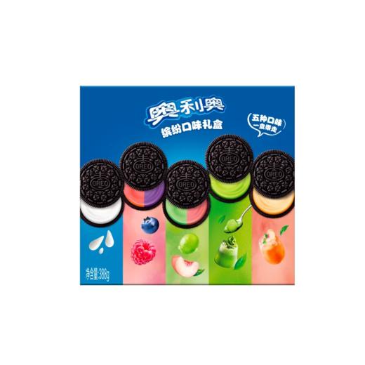 【超市】奥利奥缤纷口味饼干礼盒388g 商品图0