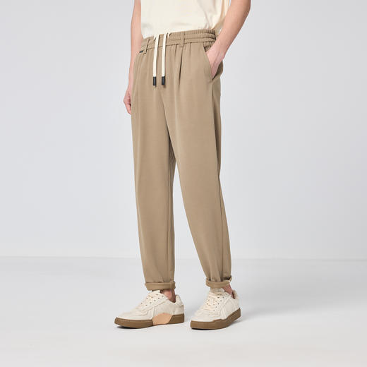 墨麦客男装秋季针织裤男士宽松休闲裤子男九分裤90557 商品图1