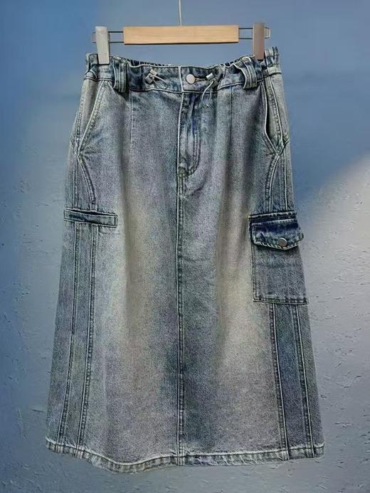 12.12错过没有！清货不退MRFEITO品牌女装！！3618设计感时装牛仔半身裙-喜出 商品图1