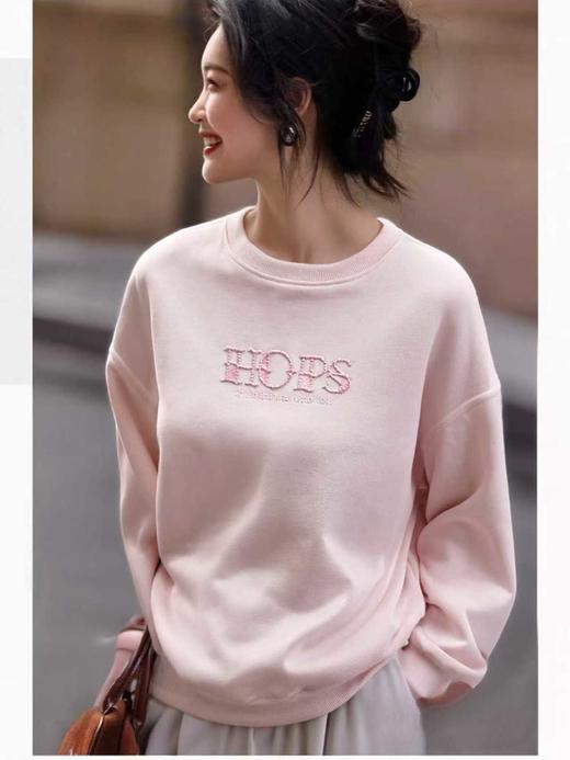 【工艺系列卫衣】刺绣款～95%棉重工拱桥刺绣卫衣-喜出 商品图5