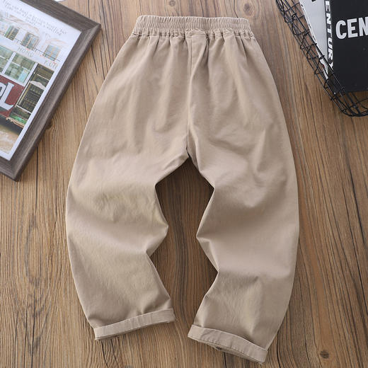 110-170 水洗棉斜纹拼接镰刀裤 商品图5