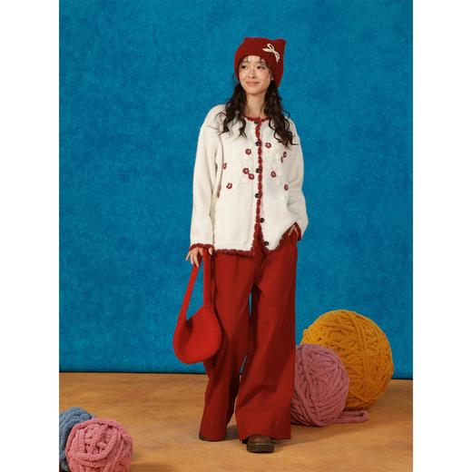 复古重工手工钩花毛衣-纪念日百货门店同款166543259 商品图3