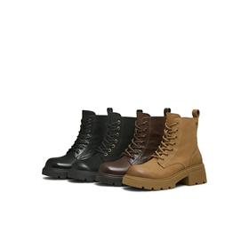 【云粉节】BF楼天美意厚底英伦马丁靴大黄靴女鞋休闲短靴皮靴25冬季新款BL941DD5吊牌价1299活动价639