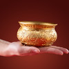 朱炳仁铜 金盆聚宝礼盒套装 桌面招财高档聚宝盆客厅摆件开业乔迁礼物 商品缩略图4