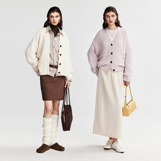 棉仓366605004-圈圈绒开衫 商品图4