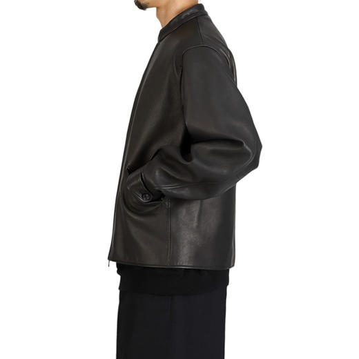 blurhms Lamb Leather Zip Short Jacket 男女西班牙产羊羔皮夹克 商品图1