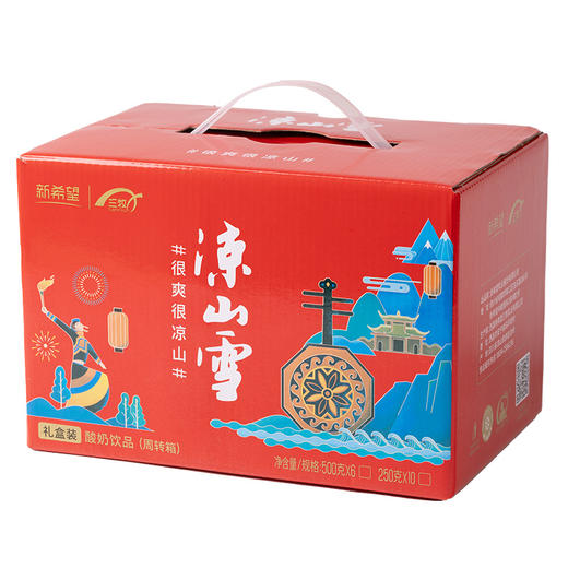 【新品上市】凉山雪苹果桂花口味250ml*10盒组合装整箱整件 商品图6