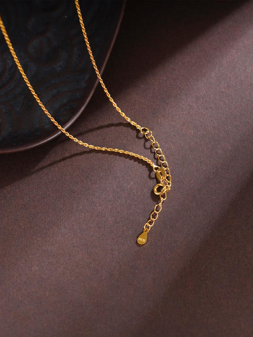 子佩集S925银【福禄倾心】套链【DZ05165】纯银古法银项链葫芦镀金2509 商品图5