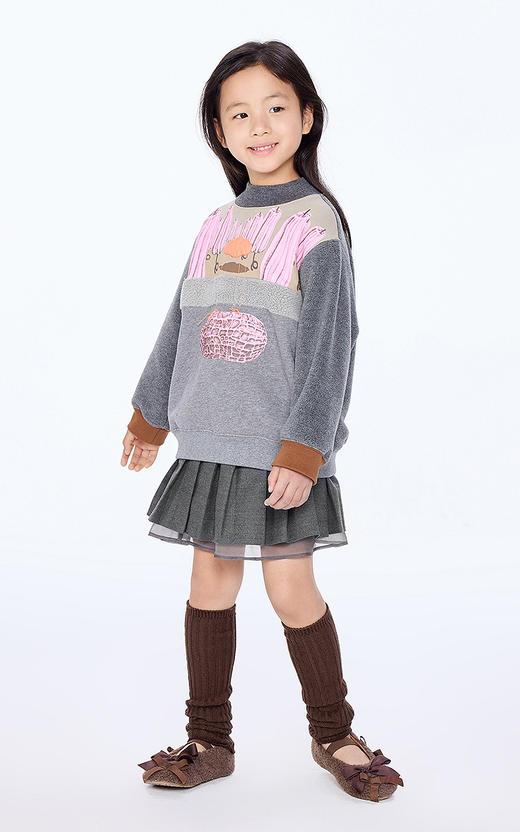 jnby   25年冬款  短款腰裙  1P0D13460 商品图3