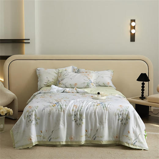 PLOVER啄木鸟(PLOVER)夏凉被-天丝夏被 烟花间 200cm*230cm 商品图7