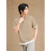 GXG男装 假两件通勤时尚polo衫休闲时尚翻领短袖上衣  25夏新品 商品缩略图2