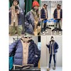 THE NORTH FACE 22ss Logo刺绣隐藏式拉链拼色保暖休闲连帽羽绒服 商品缩略图0