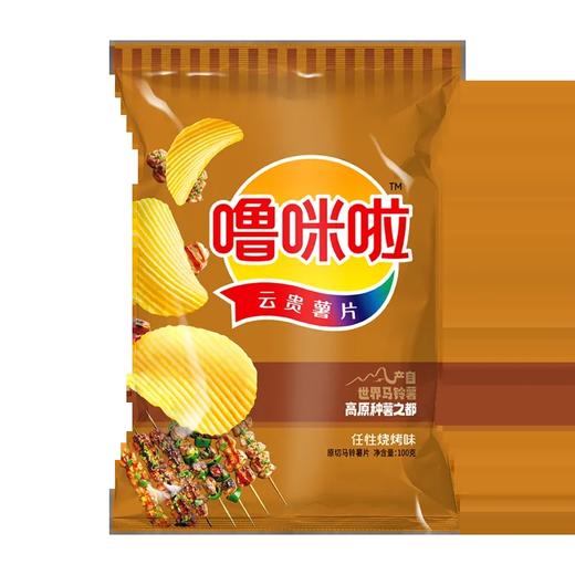 【超市】噜咪啦炭香烧烤味薯片138g 商品图0