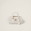 Miu Miu 女士 Arcadie 马特拉塞凸纹纳帕皮革提挎包 米白色 5BB142 AN88 F0009 VOON 商品缩略图0