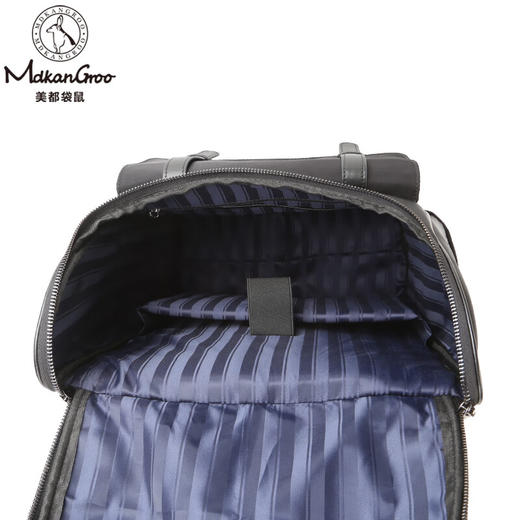 美都袋鼠商务时尚典范双肩背包MDXXB4017-A 14英寸 商品图6