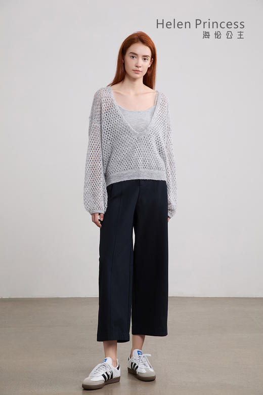 2件套法式针织上衣 商品图0