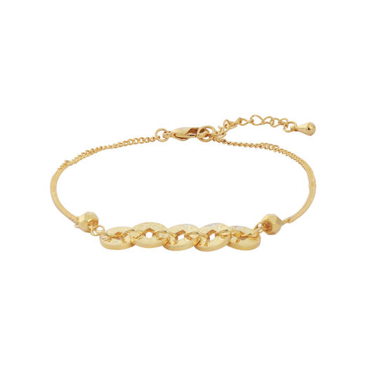 【东方系列】三彩2025新款镀金五帝钱手链手饰吉祥复古个性小众 商品图2