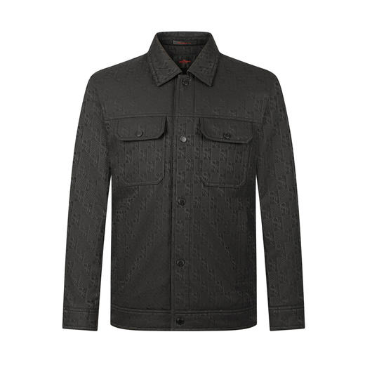 【黄金鲜羽绒】柒牌夹克羽绒服男士冬季翻领休闲上衣白鸭绒外套129E70910 商品图4