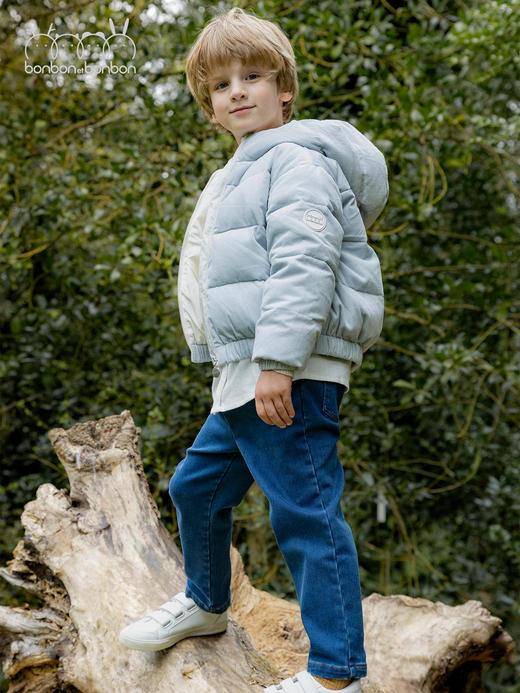 灯芯绒羽绒外套 商品图4