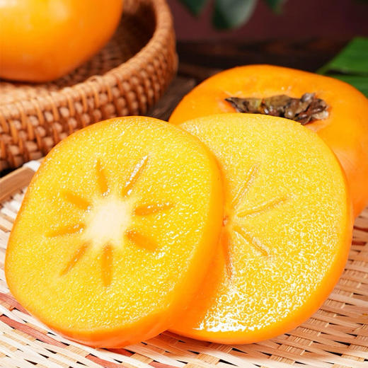 广西恭城脆柿【5斤29元】丨源自月柿之乡 果肉脆香甜 商品图5