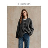 C+IMPRESS/西嘉骆驼绒绵羊毛 时髦松弛感宽松短款双面呢大衣外套 商品缩略图1