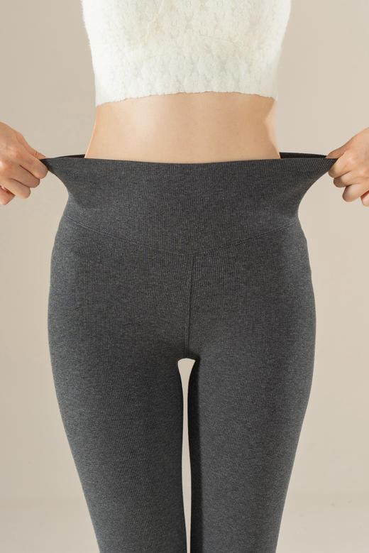 连绵·竖条加绒九分裤 商品图4