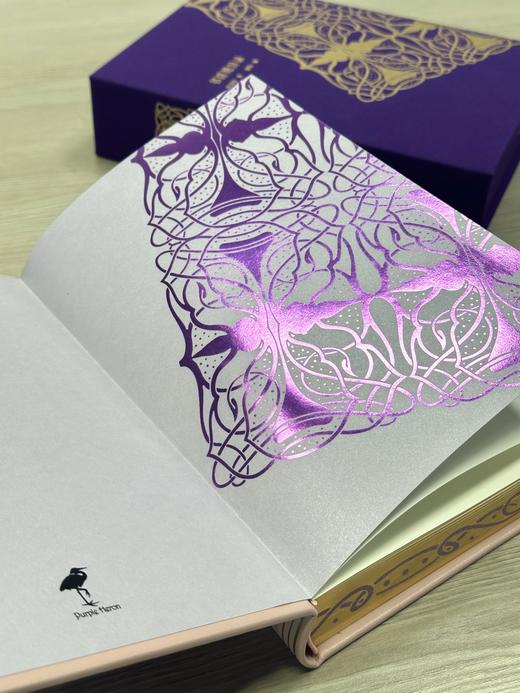 【限量真皮定制】《书淫艳异录》粉色山羊皮款，三面鎏金书口+丝印花纹 商品图5