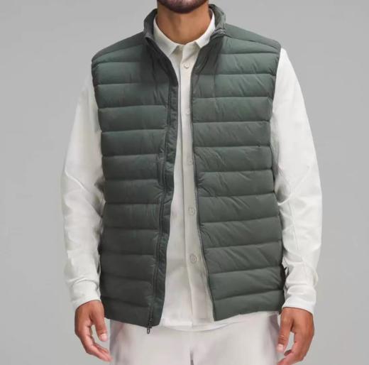 露露LM4AMYS男女通用户外机能防风保暖立领羽绒马甲背心 商品图2