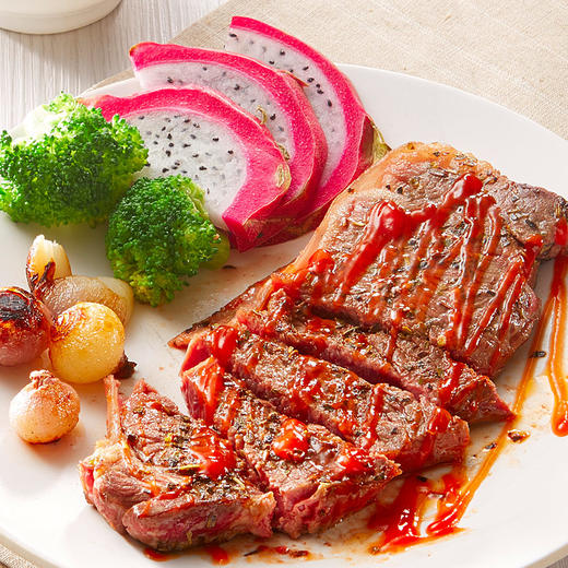 赤豪 草饲36个月精养 安格斯无拼接整切西冷沙朗100克*8（送刀叉+胡椒+海盐碎） 商品图3