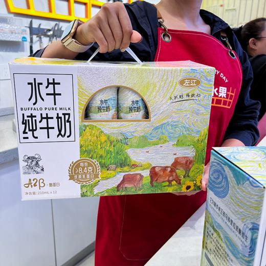 左江A2-β酪蛋白水牛纯牛奶8.4g蛋白质儿童营养早餐奶 商品图3