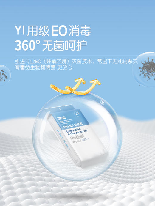 【一次性四件套】旅行、出差，酒店用，炫彩双人四件套单人三件套 商品图1