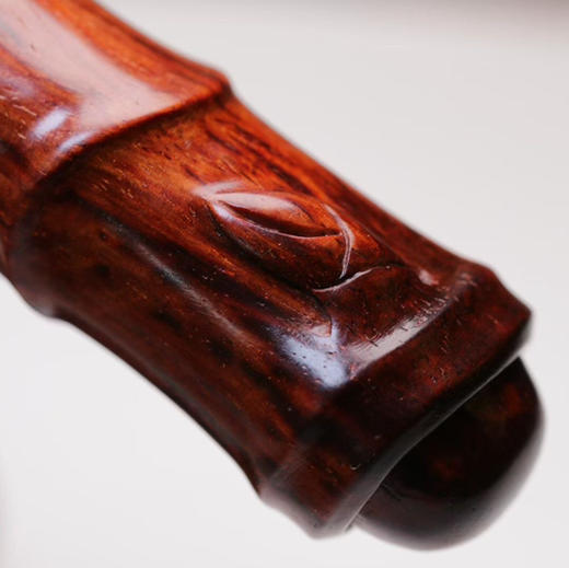 【新品特惠】小叶紫檀大马土革茶刀，拆房料火焰纹，水波纹，纯手工雕刻 b28 商品图13