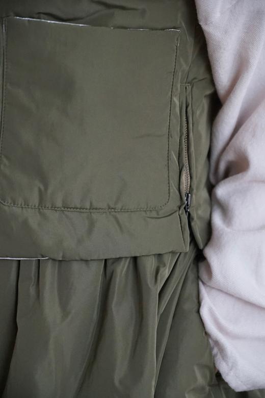 Gauze 轻薄保暖棉服马夹背心（2色可选） 商品图3