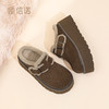 信诺复古勃肯鞋厚底增高包头毛毛外穿半拖鞋加绒女鞋2025冬季新款X5M126-185 商品缩略图2