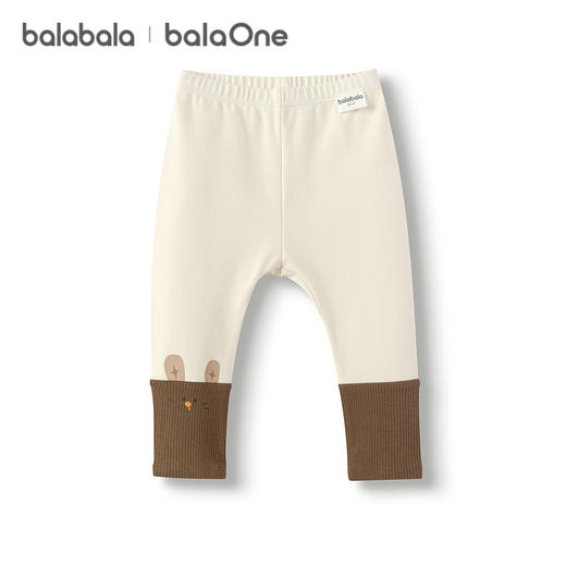 巴拉巴拉balaOne童装儿童打底裤女宝宝裤子2025秋季新款弹力长裤 商品图4