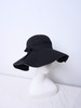 HJ6M01 - 漆黑色帽子 - 商品缩略图0