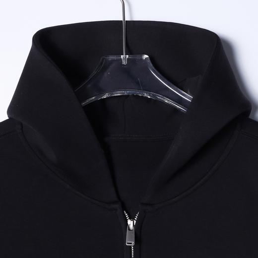 SDSA男士秋冬新款痞帅男装百搭休闲纯色连帽拉链卫衣百搭时尚上衣 商品图2