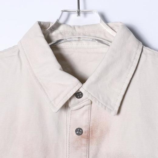 538105SDSA男士秋冬新款痞帅男装潮牌涂鸦印花纽扣翻领长袖衬衫百搭时尚 商品图2