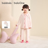 巴拉巴拉balaOne儿童家居服套装男童女童2025冬季新款半边绒保暖 商品缩略图1