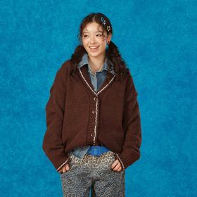 KT线条拼接慵懒感毛衣-纪念日百货门店同款166444613