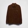 PD-C 棕色灯芯绒衬衫外套 商品缩略图0