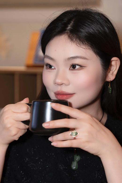 证书保障！【和田玉首饰】羊脂白/碧玉/猫眼，山料，多款吊坠、戒指、耳饰，闭眼入的质感好物，点缀姐妹们的日常高级感！一件羊脂白吊坠、一枚碧玉戒指，都在举手投足间散发温润气质~ 商品图12