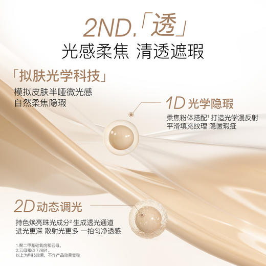 【79.9到手2正2替，再送试用装】柳丝木羽雾柔纱气垫霜保湿底妆清透遮瑕云雾妆感 商品图5