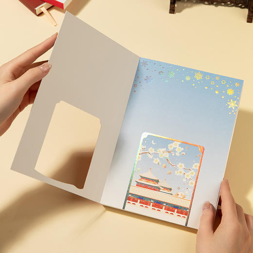 【故宫文具】瑞雪紫禁笔记本镂空本子博物馆文创生日女孩女生礼物 商品图4