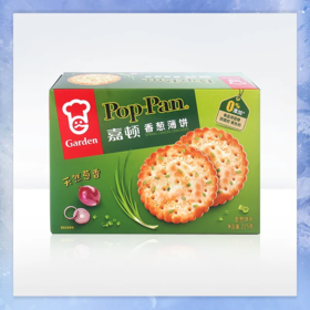 【超市】嘉顿香葱薄饼225g