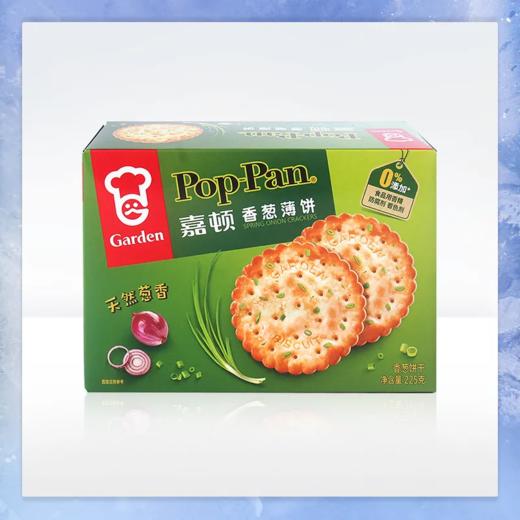 【超市】嘉顿香葱薄饼225g 商品图0